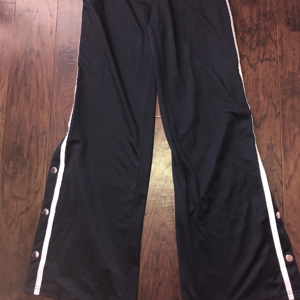Snap track pants